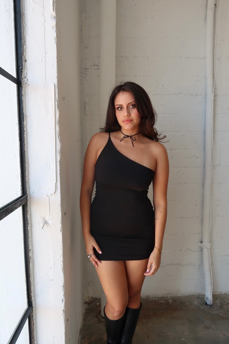 Black Mini Ivey Dress