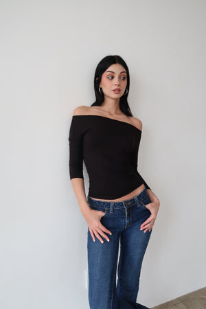 Black Fawn Top