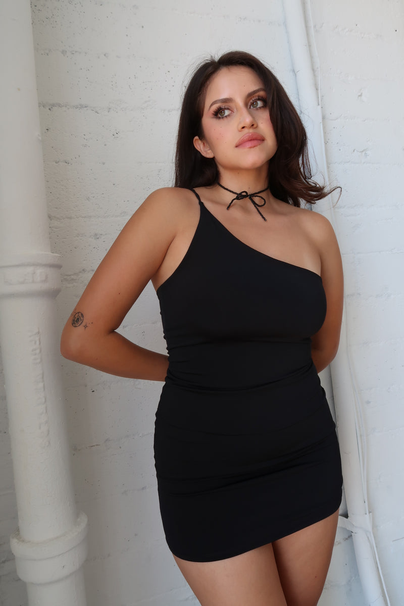 Black Mini Ivey Dress – HERR by Isabela