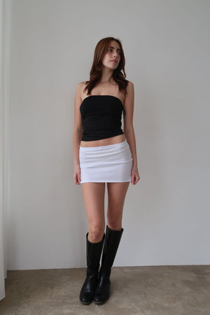 White Mini Skirt