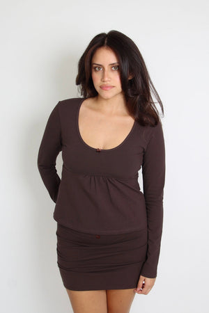 Chocolate Gigi Top